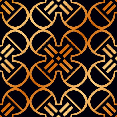 art deco dikişsiz desen