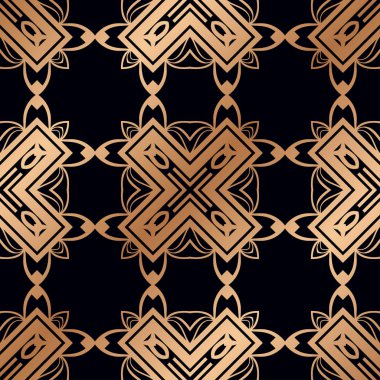 art deco dikişsiz desen