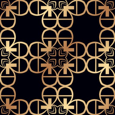 art deco dikişsiz desen