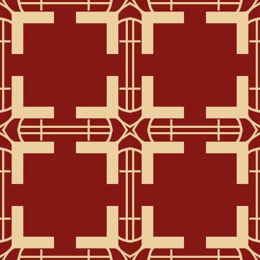 art deco dikişsiz desen