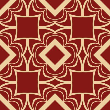 art deco dikişsiz desen