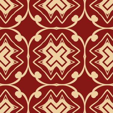 art deco dikişsiz desen