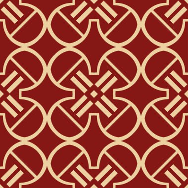 art deco dikişsiz desen