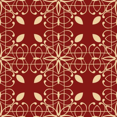 art deco dikişsiz desen