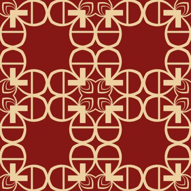 art deco dikişsiz desen