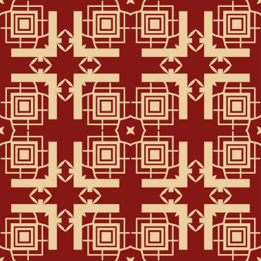 art deco dikişsiz desen