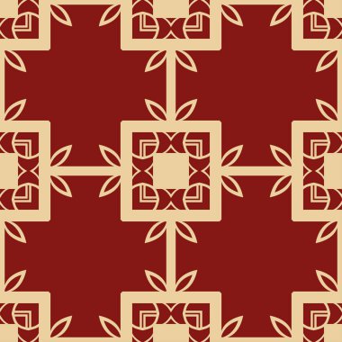 art deco dikişsiz desen