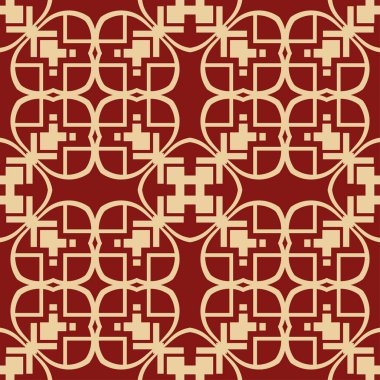 art deco dikişsiz desen