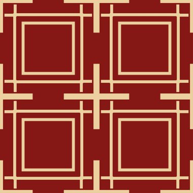 art deco dikişsiz desen