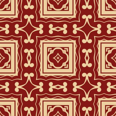 art deco dikişsiz desen