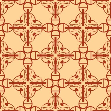 art deco dikişsiz desen