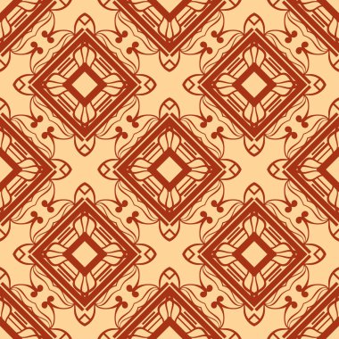 art deco dikişsiz desen