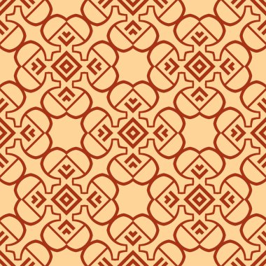 art deco dikişsiz desen