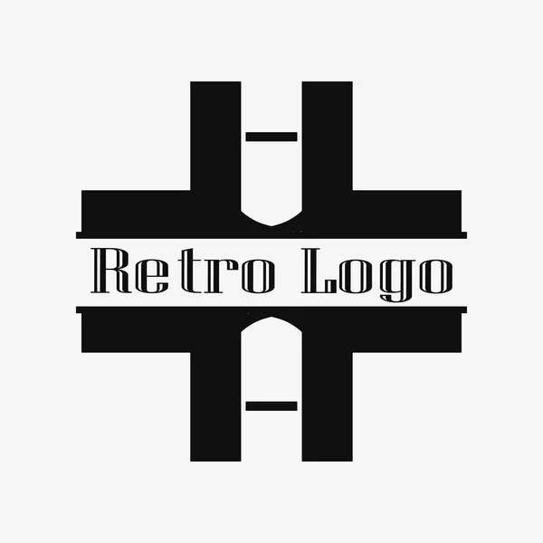 Art Deco ornamental Logo – stockvektor