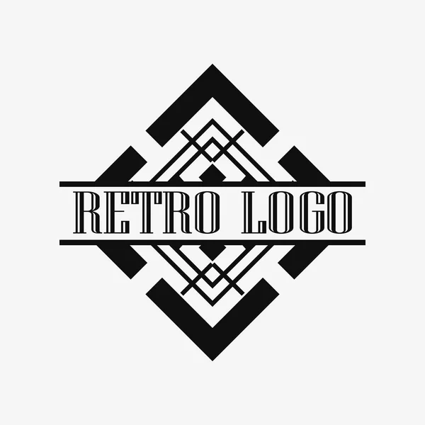 Art Deco Ornamental logo – Stock-vektor