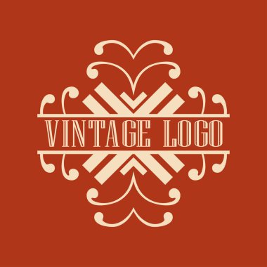 Vintage süs logosu