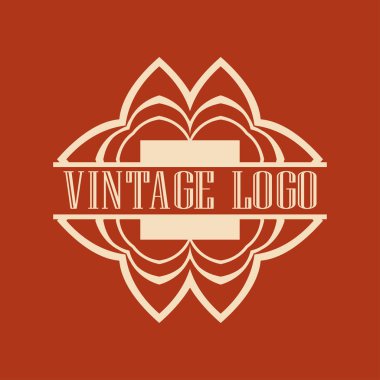 Vintage süs logosu