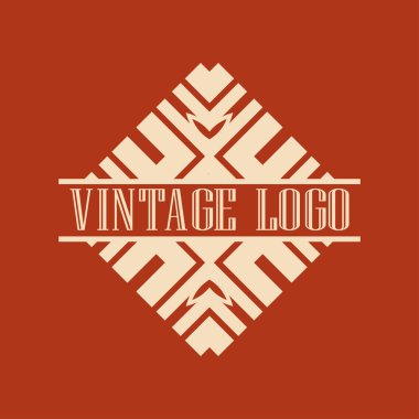 Vintage süs logosu