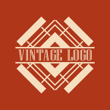 Vintage süs logosu