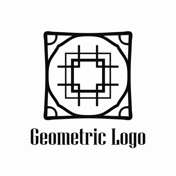 Logo Art Deco vintage — Archivo Imágenes Vectoriales