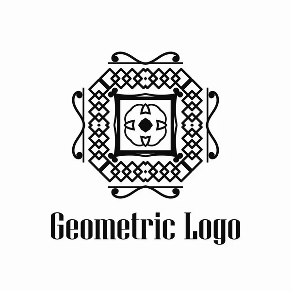 Винтажный логотип Art Deco — стоковый вектор