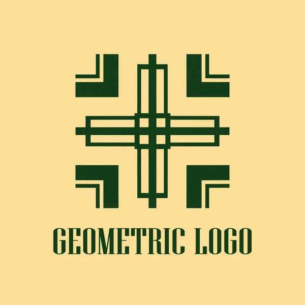 Logo Art Deco vintage — Archivo Imágenes Vectoriales