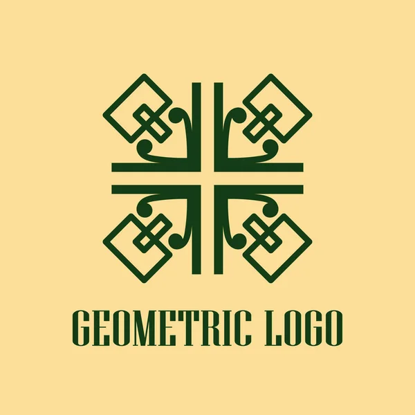 Logo vintage Art Deco — Vettoriale Stock