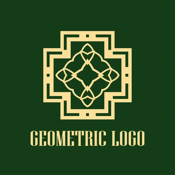 Logo vintage Art Deco — Vettoriale Stock