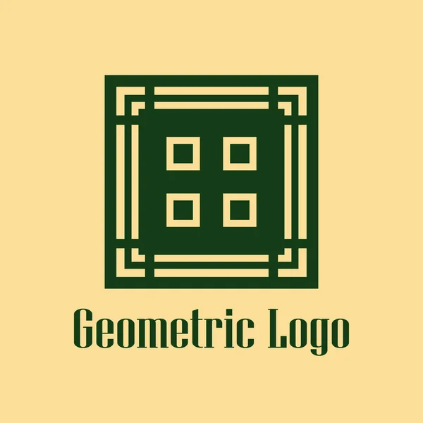 Logo Art Deco vintage — Archivo Imágenes Vectoriales