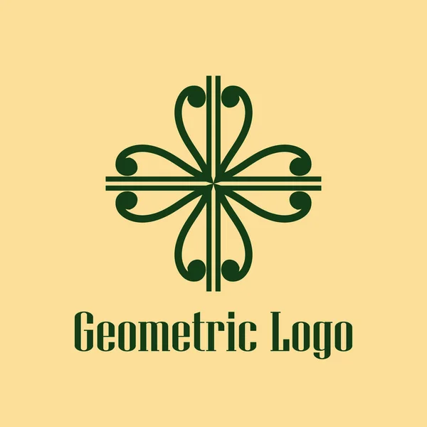 Logo Art Deco vintage — Archivo Imágenes Vectoriales