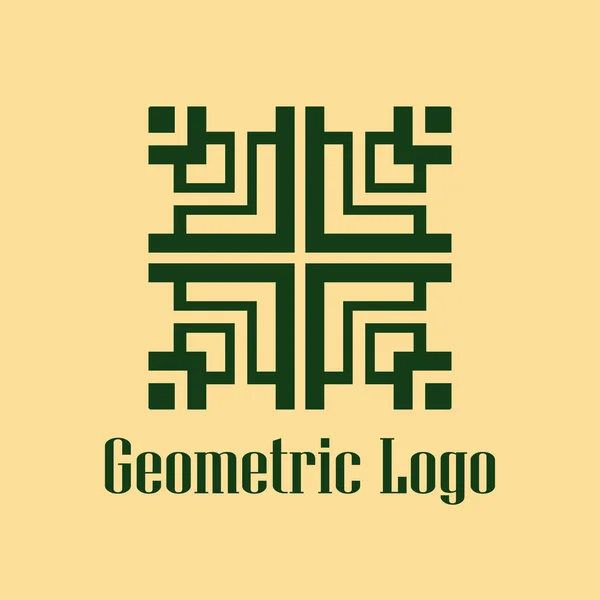 Art Deco vintage logó — Stock Vector