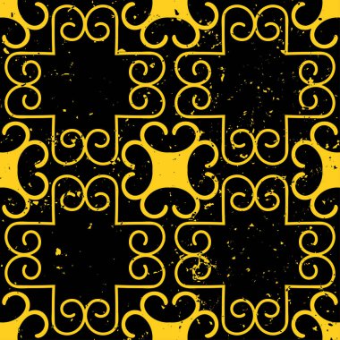 art deco dikişsiz desen