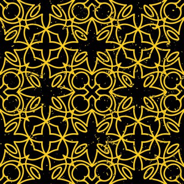 art deco dikişsiz desen