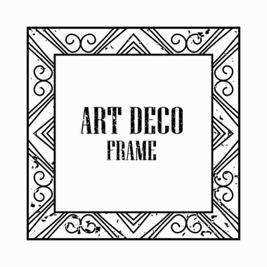 Art Deco Vintage çerçeve
