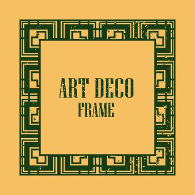 Art Deco Vintage çerçeve