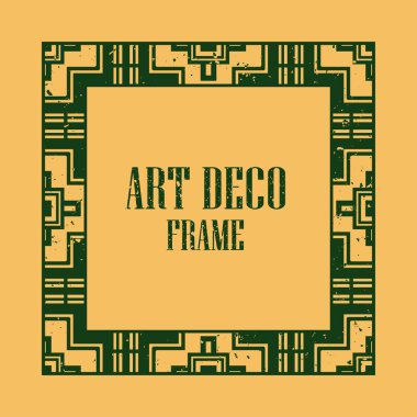 Art Deco Vintage çerçeve