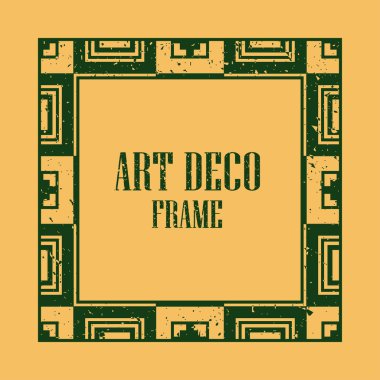 Art Deco Vintage çerçeve
