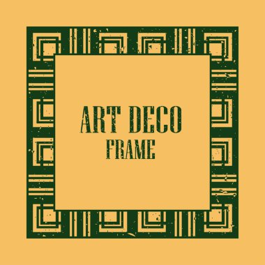 Art Deco Vintage çerçeve