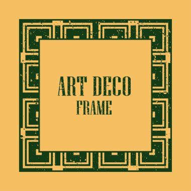 Art Deco Vintage çerçeve