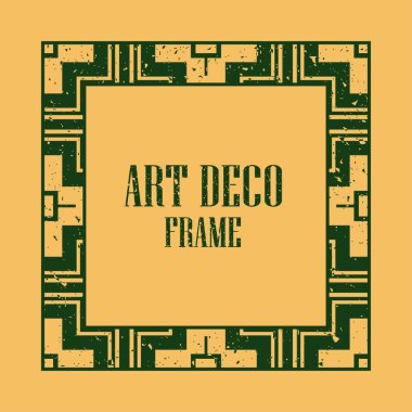 Art Deco Vintage çerçeve