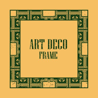 Art Deco Vintage çerçeve
