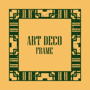 Art Deco Vintage çerçeve