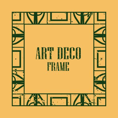 Art Deco Vintage çerçeve