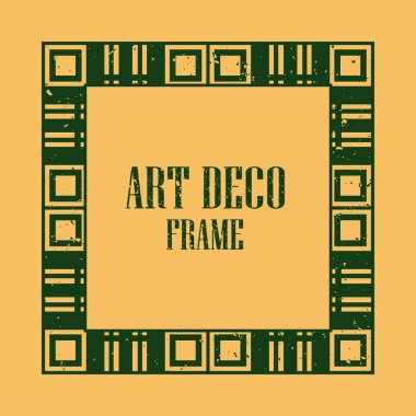 Art Deco Vintage çerçeve