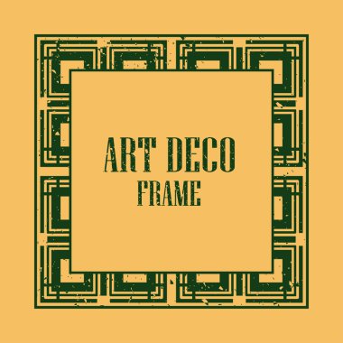 Art Deco Vintage çerçeve