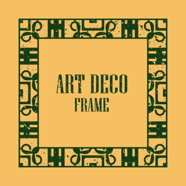 Art Deco Vintage çerçeve