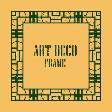 Art Deco Vintage çerçeve