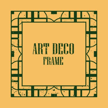 Art Deco Vintage çerçeve