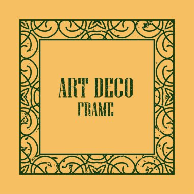 Art Deco Vintage çerçeve