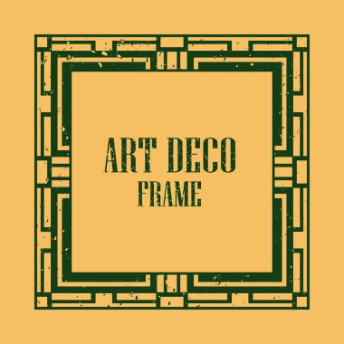 Art Deco Vintage çerçeve